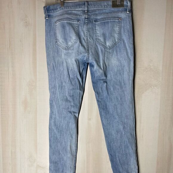 Wildfox Carmen low rise skinny distressed jeans, size 33 - Picture 5 of 14